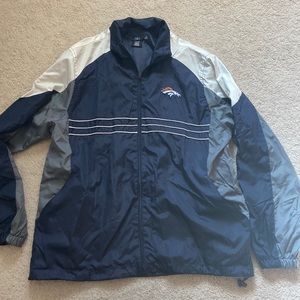 Vintage Denver broncos Reebok windbreaker.